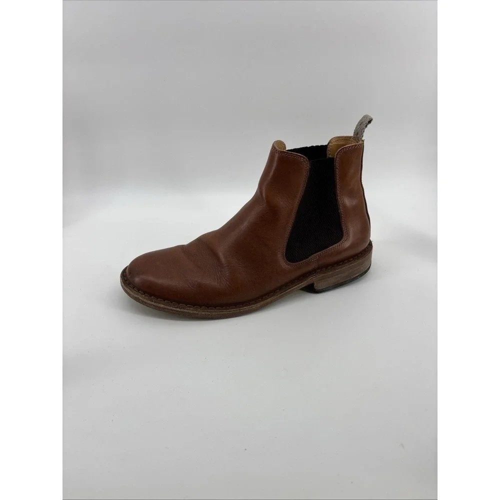 Astorflex Bitflex Chelsea Boots Mens EU43US10 Leather Brown Chestnut Made Italy